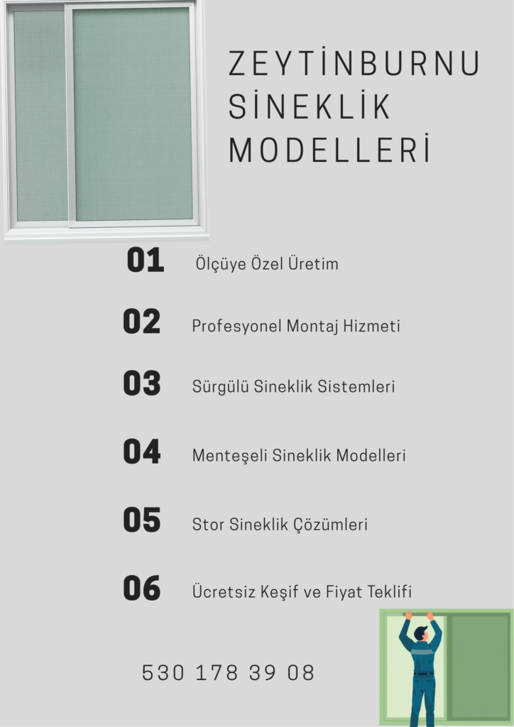 Zeytinburnu Sineklik Modelleri